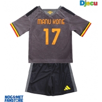 AS Roma Manu Kone #17 Rezervni Dres za djecu 2026-27 Kratak Rukav (+ Kratke hlače)